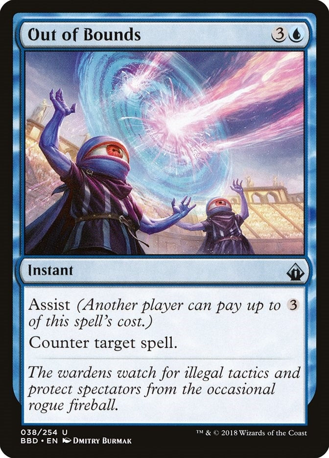 Image for Out of Bounds (38) (BBD) - Magic: The Gathering