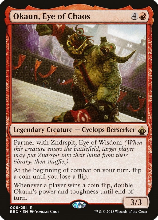 Image for Okaun, Eye of Chaos (6) (BBD) - Magic: The Gathering