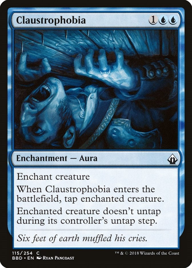 Image for Claustrophobia (115) (BBD) - Magic: The Gathering