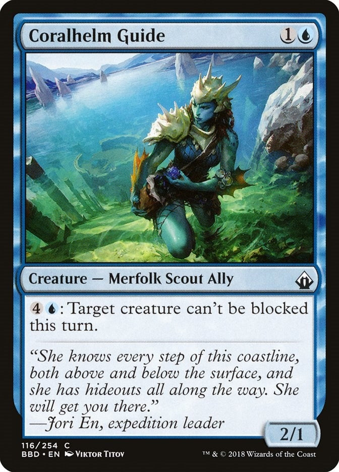 Image for Coralhelm Guide (116) (BBD) - Magic: The Gathering