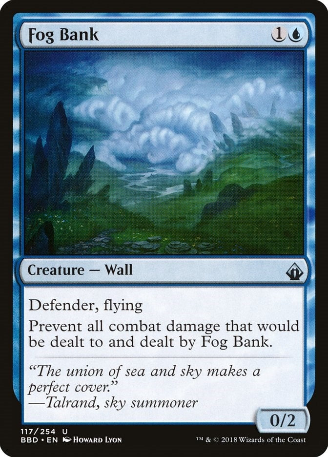 Image for Fog Bank (117) (BBD) - Magic: The Gathering