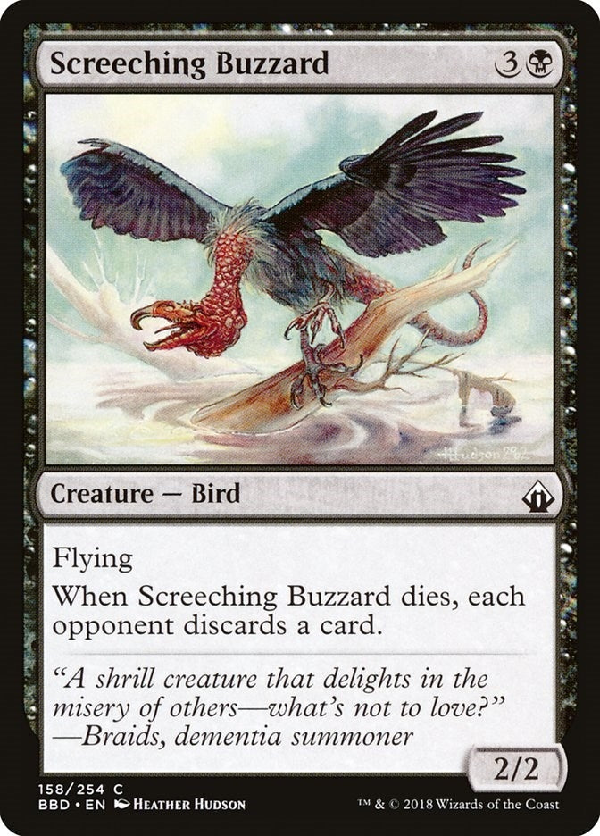 Image for Screeching Buzzard (158) - Magic: The Gathering