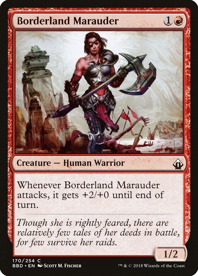 Image for Borderland Marauder (170) (BBD) - Magic: The Gathering