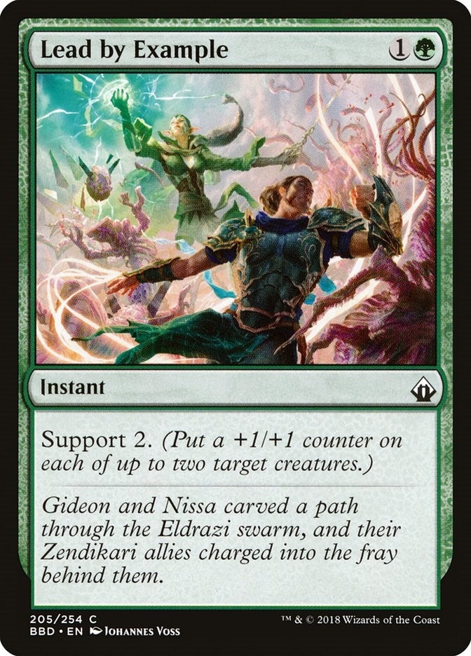 Image for Lead by Example (205) (BBD) - Magic: The Gathering