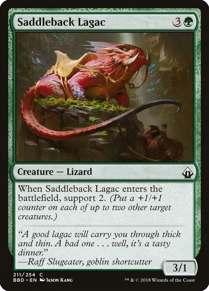 Image for Saddleback Lagac (211) (BBD) - Magic: The Gathering