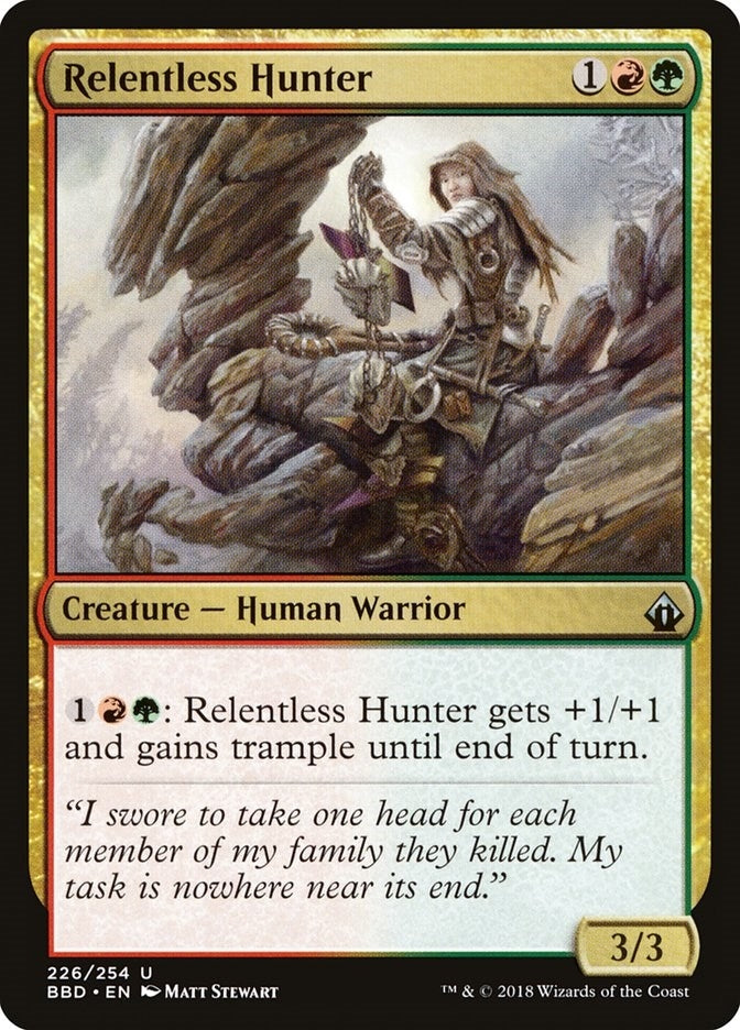 Image for Relentless Hunter (226) (BBD) - Magic: The Gathering