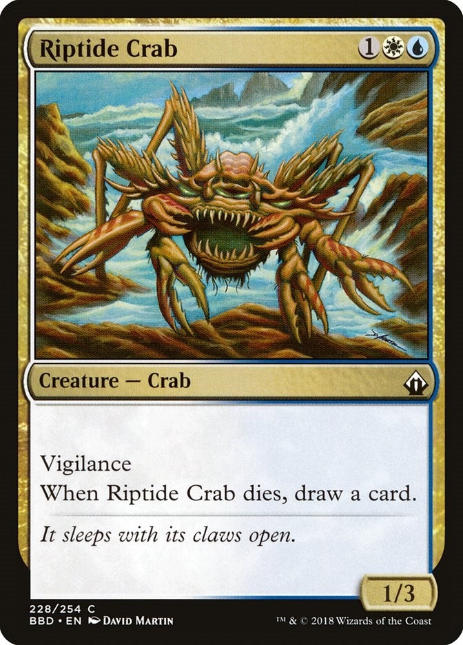 Image for Riptide Crab (228) - Magic: The Gathering