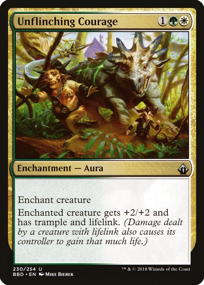 Image for Unflinching Courage (230) - Magic: The Gathering