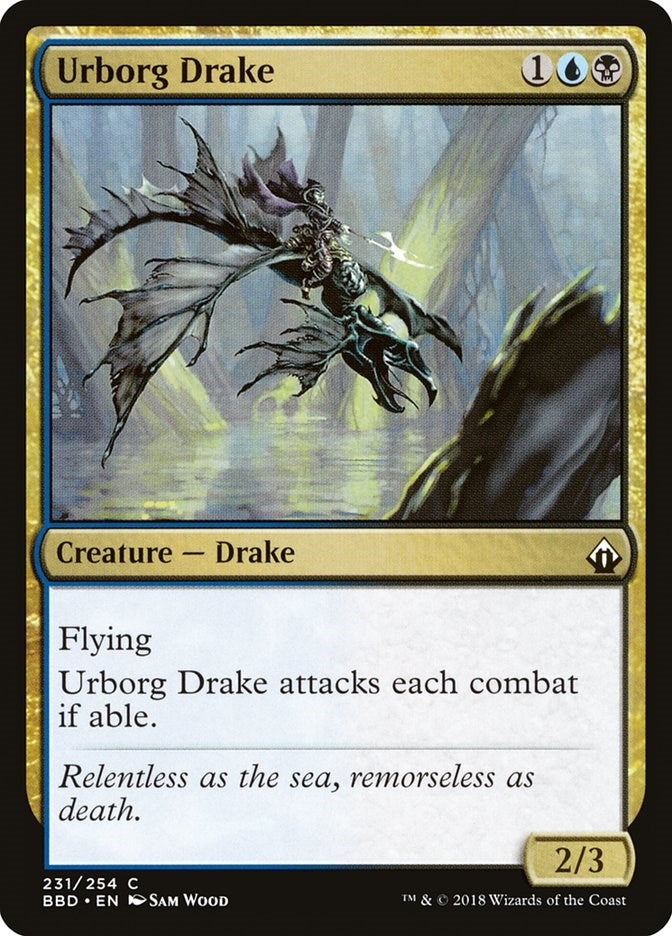 Image for Urborg Drake (231) - Magic: The Gathering