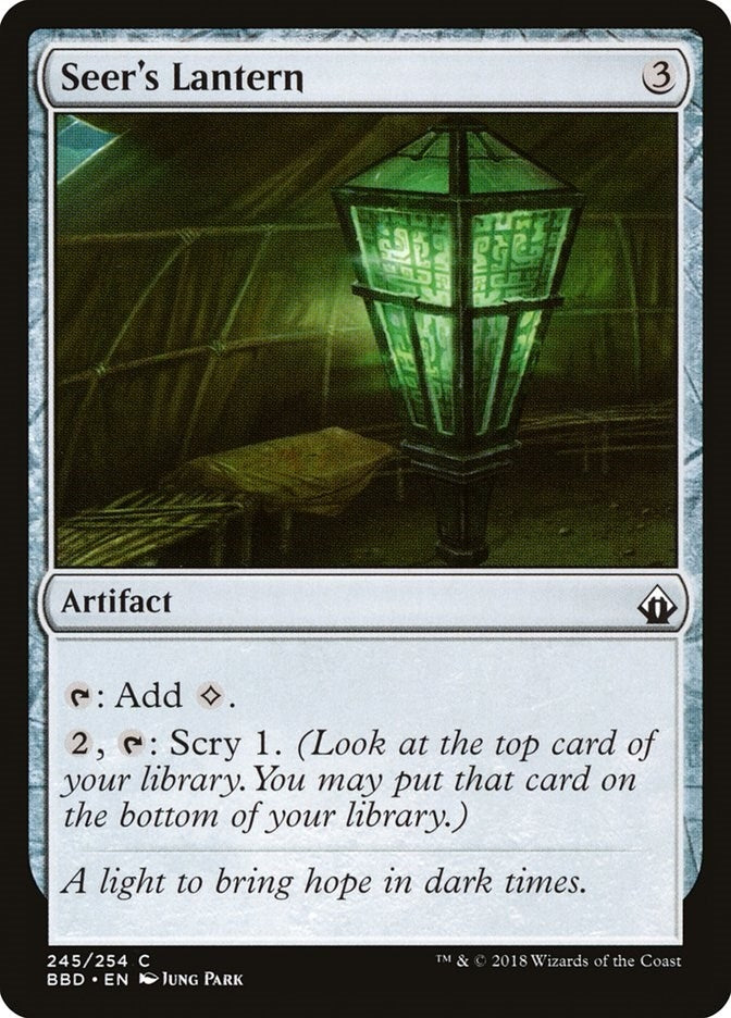 Image for Seer's Lantern (245) (BBD) - Magic: The Gathering