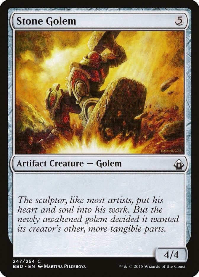Image for Stone Golem (247) - Magic: The Gathering