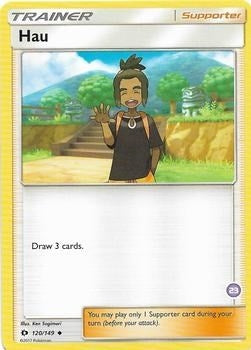 Image for Hau (23) (Alolan Sandslash Half-Deck) (120/149) (SMK2) - Pokemon