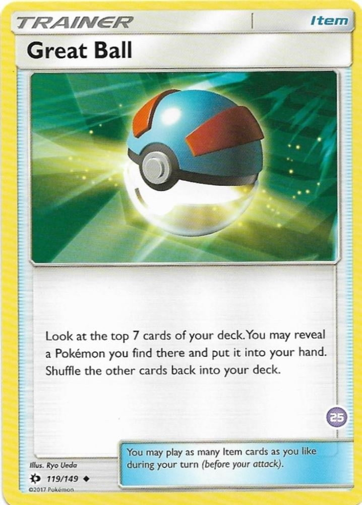 Image for Great Ball (25) (Alolan Sandslash Half-Deck) (119/149) (SMK2) - Pokemon