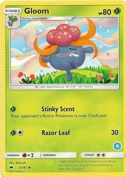 Image for Gloom (6) (5/147) (SMK2) - Pokemon