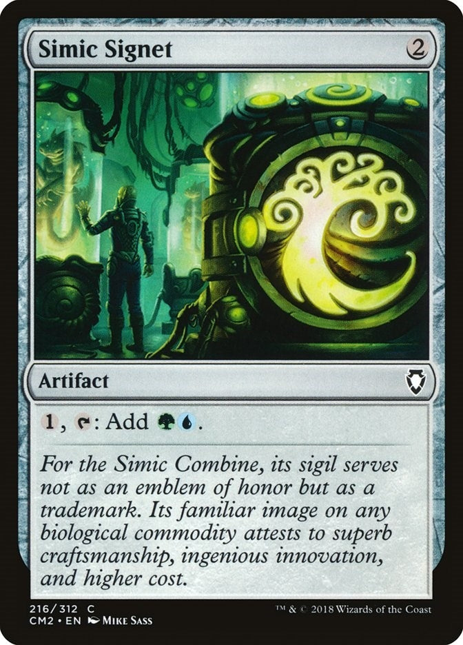 Image for Simic Signet (216) (216) - Magic: The Gathering