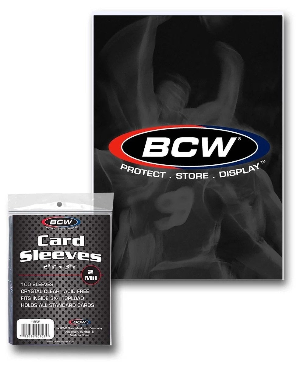 Image for Standard Card Sleeves - Clear (100-Pack) - Card Sleeves