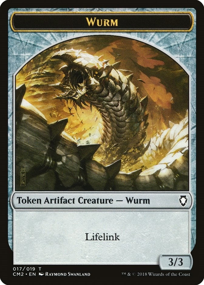 Image for Wurm Token (Lifelink) (17) - Magic: The Gathering