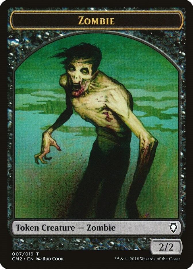 Image for Zombie Token (7) - Magic: The Gathering