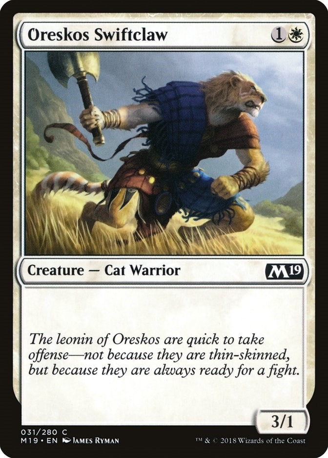 Image for Oreskos Swiftclaw (31) - Magic: The Gathering