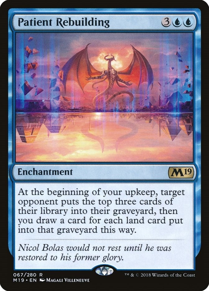 Image for Patient Rebuilding (67) - Magic: The Gathering