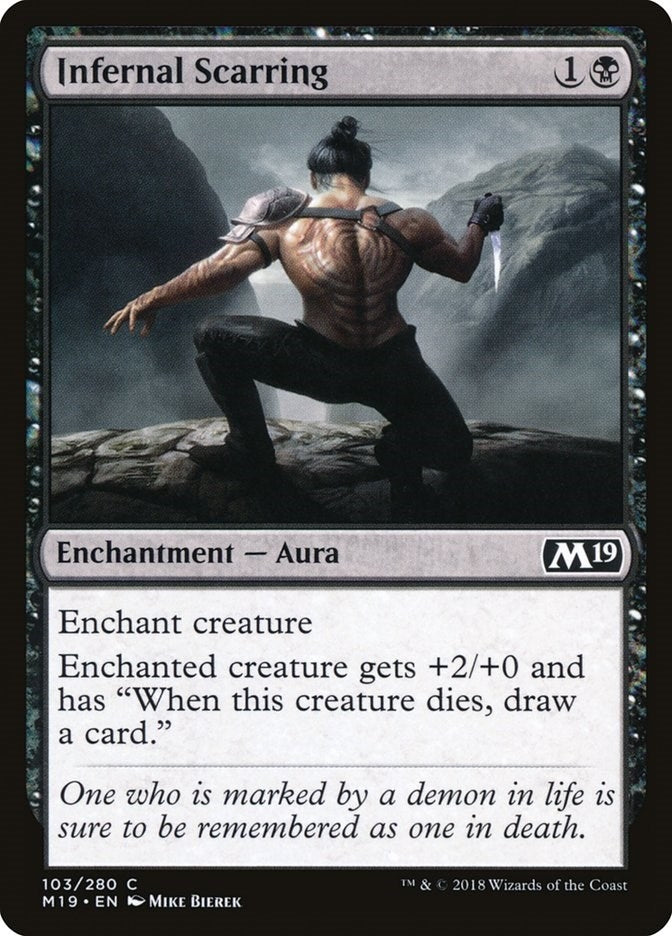 Image for Infernal Scarring (103) - Magic: The Gathering