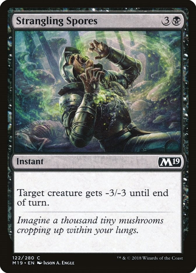 Image for Strangling Spores (122) - Magic: The Gathering