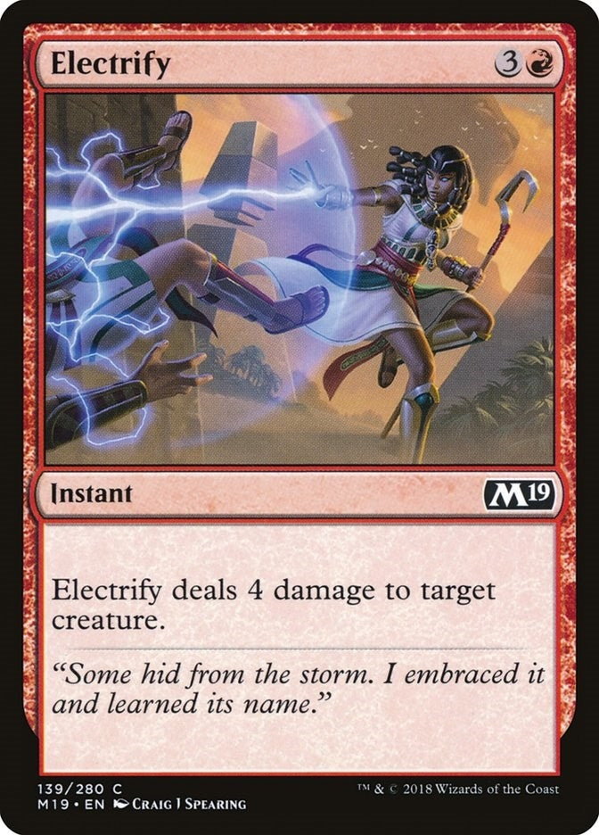 Image for Electrify (139) - Magic: The Gathering