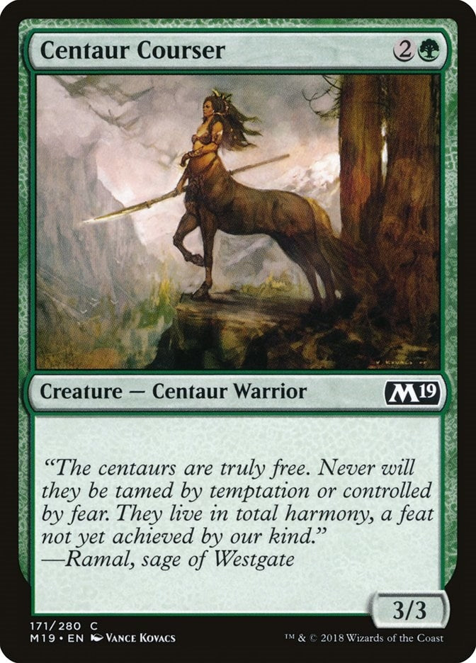 Image for Centaur Courser (171) - Magic: The Gathering