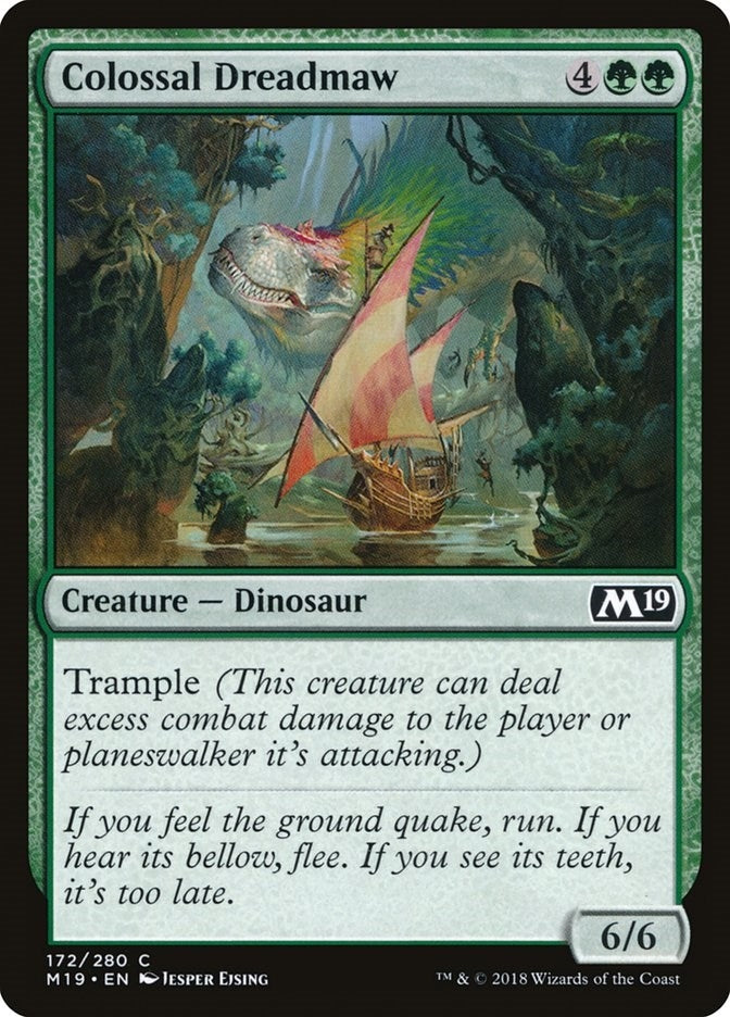 Image for Colossal Dreadmaw (172) - Magic: The Gathering