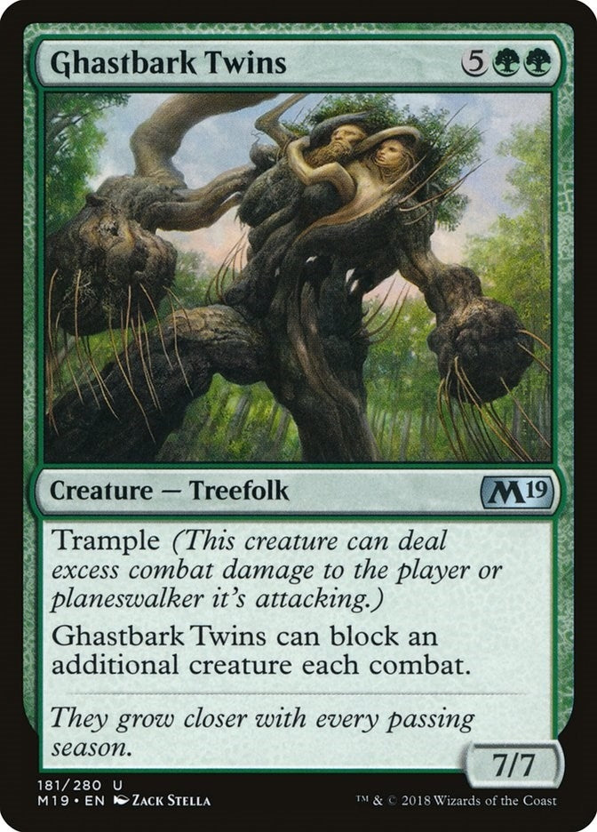 Image for Ghastbark Twins (181) - Magic: The Gathering