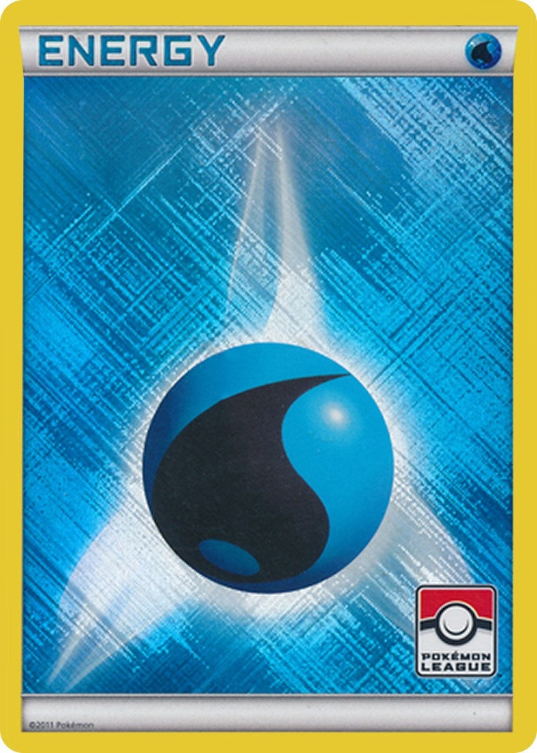 Image for Water Energy (2011 Pokemon League Promo) (PR) - Pokemon