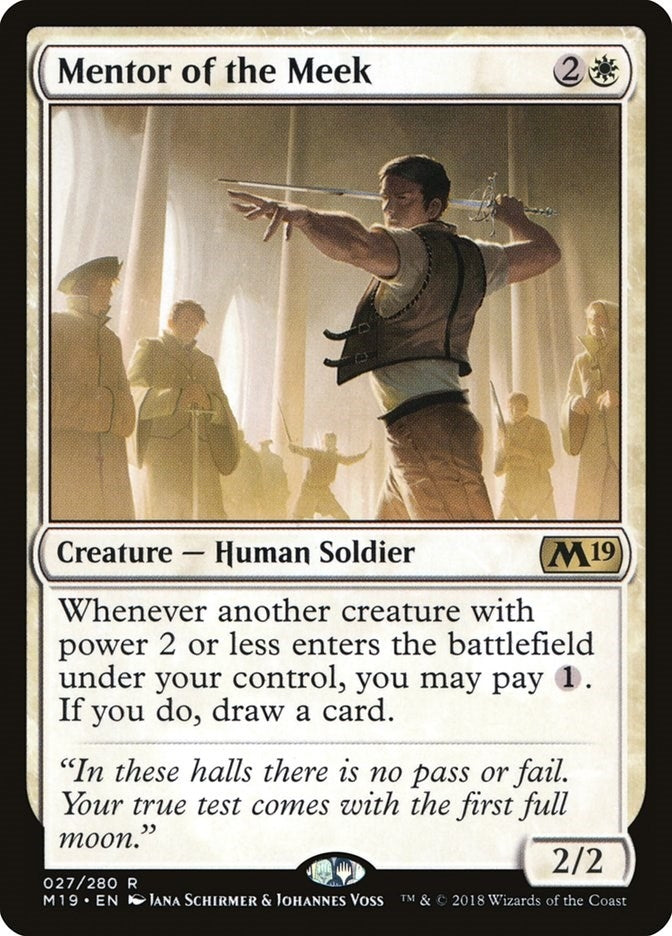 Image for Mentor of the Meek (27) - Magic: The Gathering