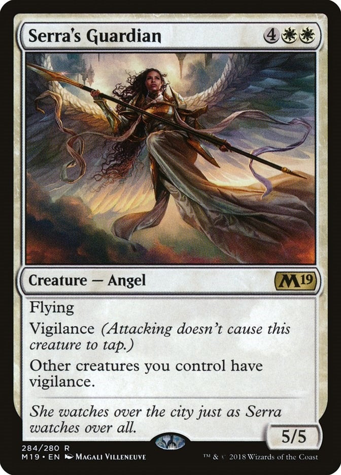 Image for Serra's Guardian (284) - Magic: The Gathering