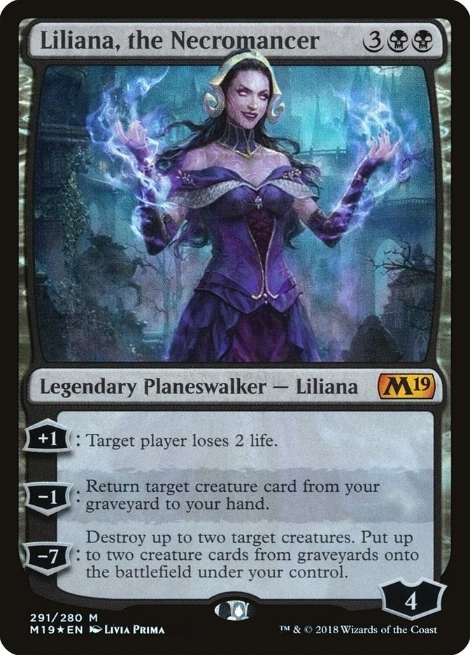 Image for Liliana, the Necromancer (291) - Magic: The Gathering