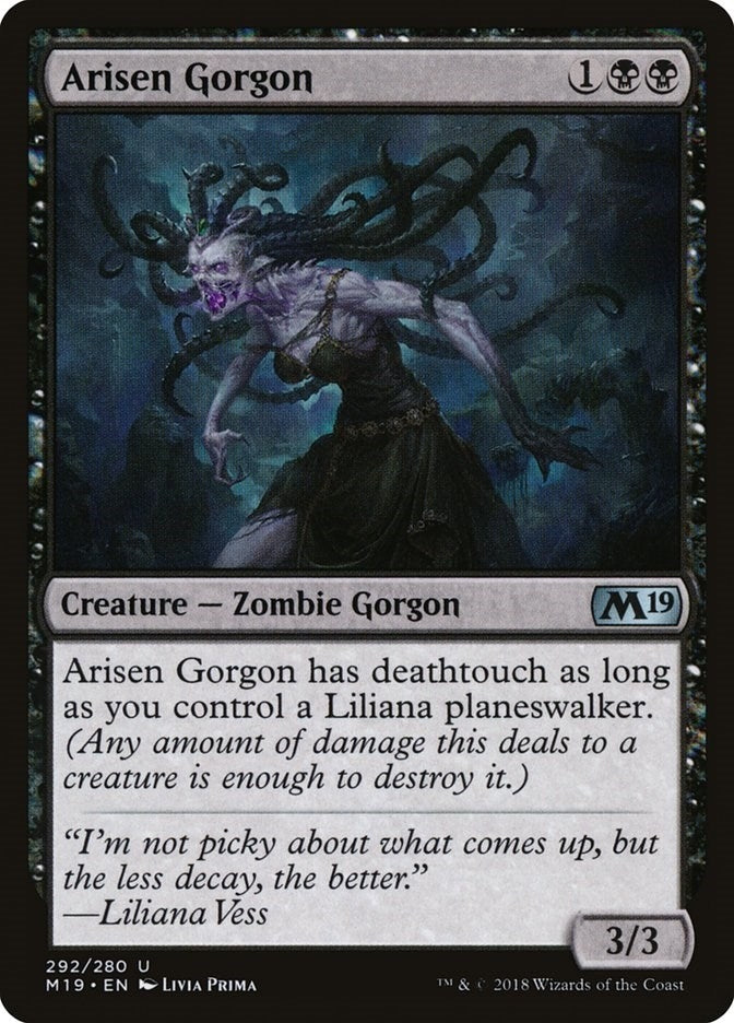 Image for Arisen Gorgon (292) - Magic: The Gathering