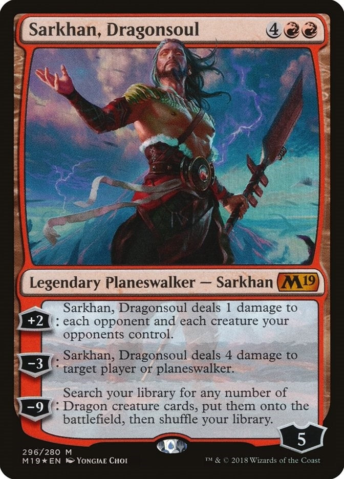 Image for Sarkhan, Dragonsoul (296) - Magic: The Gathering