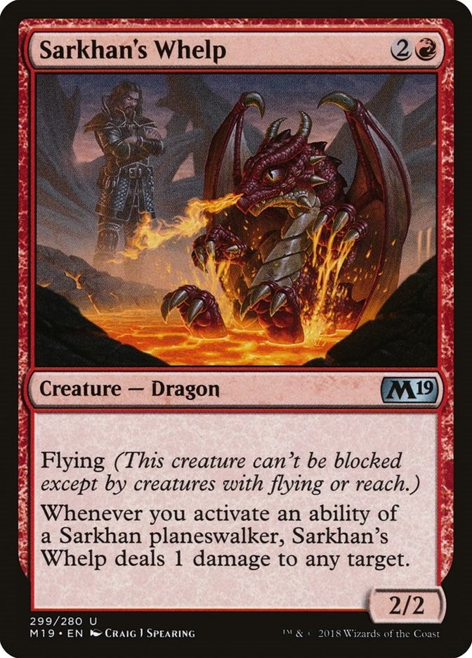 Image for Sarkhan's Whelp (299) - Magic: The Gathering