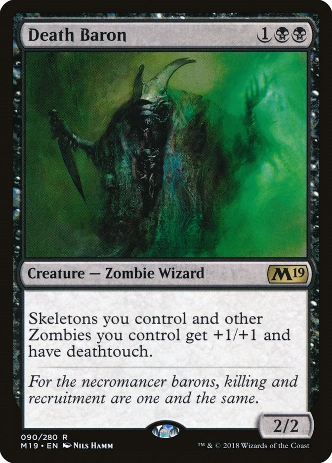 Image for Death Baron (90) - Magic: The Gathering