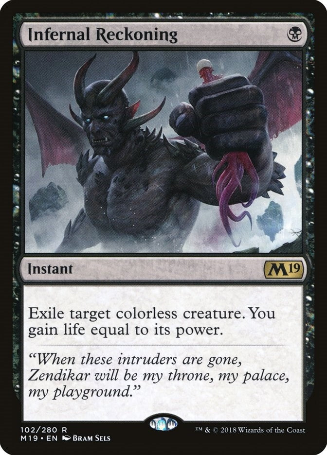 Image for Infernal Reckoning (102) - Magic: The Gathering