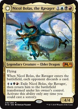 Image for Nicol Bolas, the Ravager (218) - Magic: The Gathering