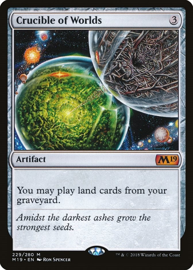 Image for Crucible of Worlds (229) - Magic: The Gathering