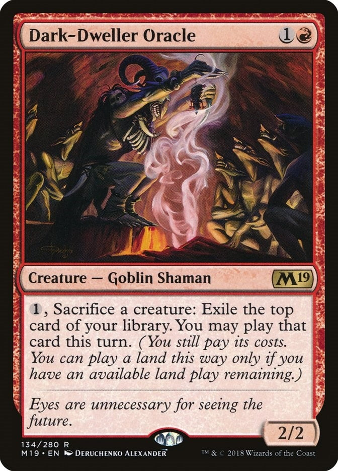 Image for Dark-Dweller Oracle (134) - Magic: The Gathering