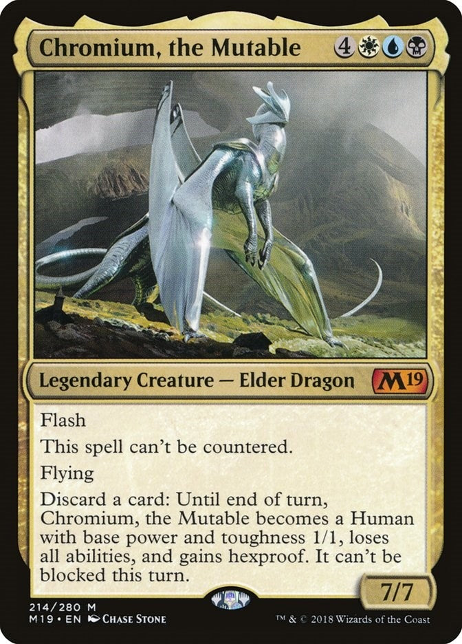 Image for Chromium, the Mutable (214) - Magic: The Gathering