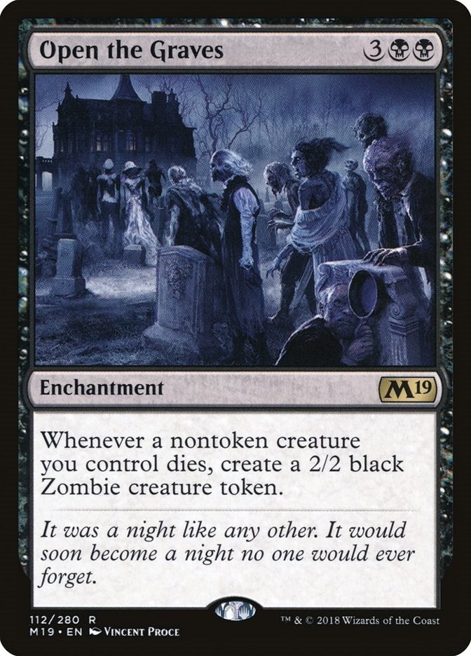 Image for Open the Graves (112) - Magic: The Gathering
