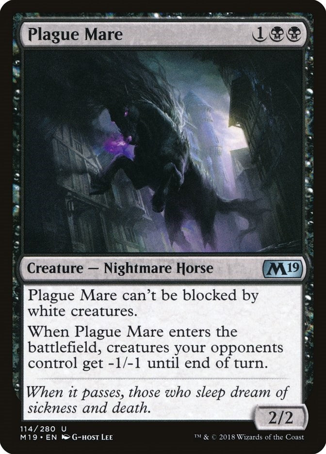 Image for Plague Mare (114) - Magic: The Gathering