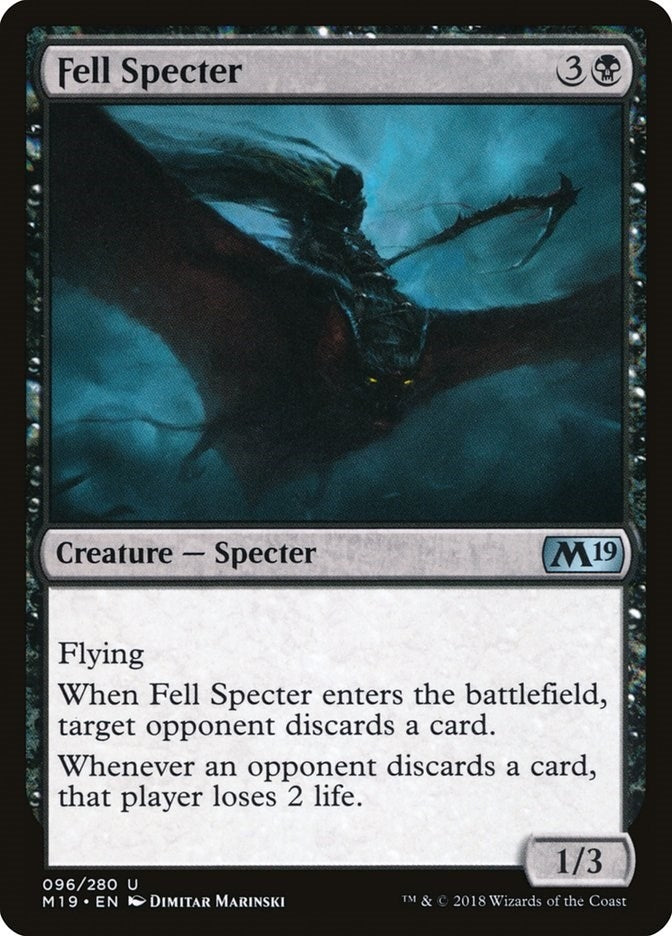 Image for Fell Specter (96) - Magic: The Gathering