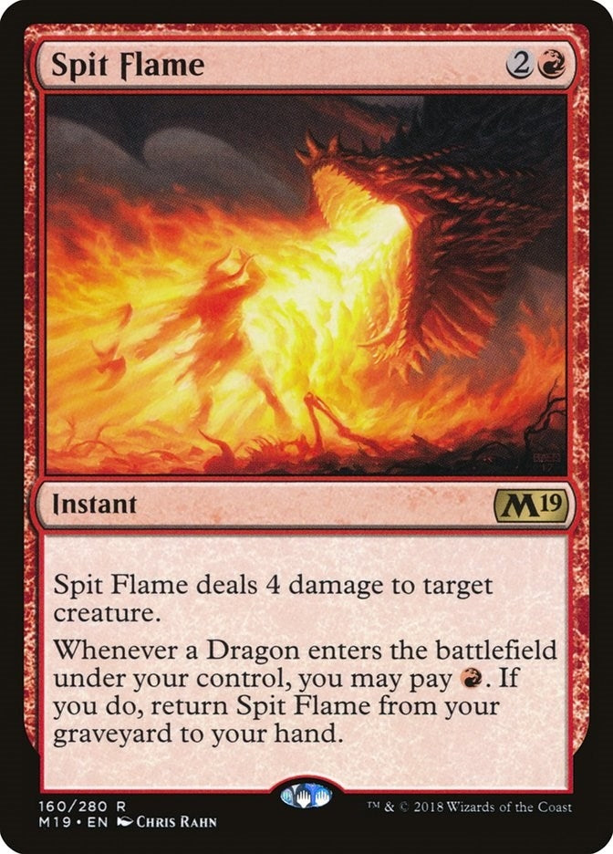 Image for Spit Flame (160) - Magic: The Gathering