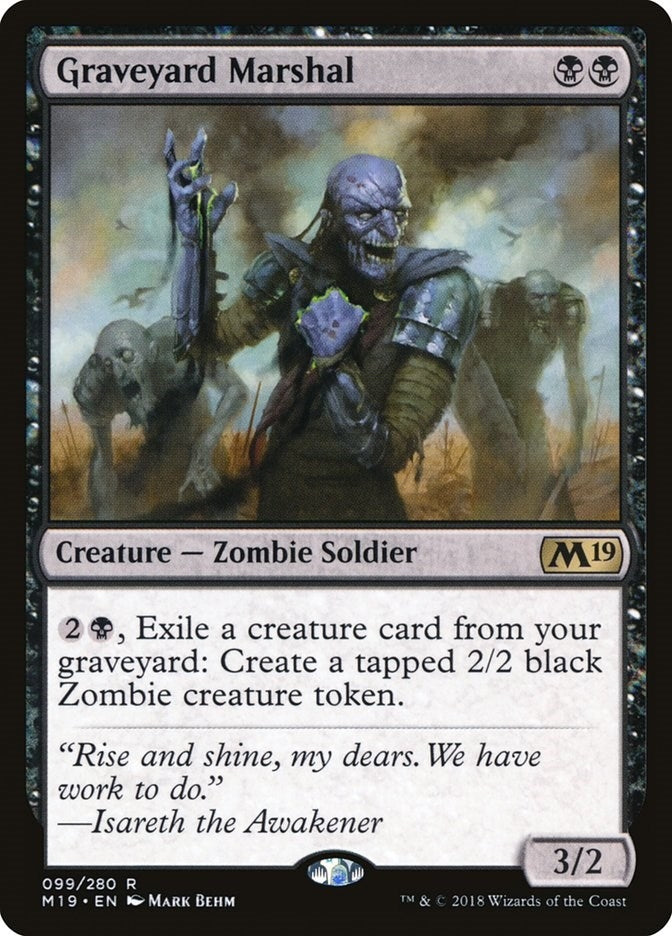 Image for Graveyard Marshal (99) - Magic: The Gathering