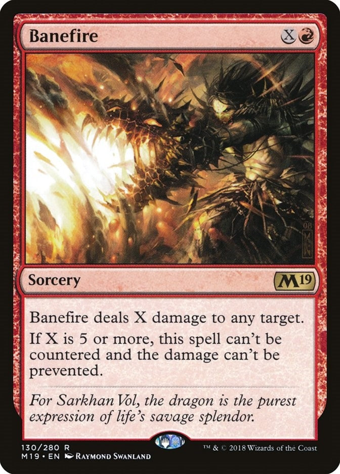 Image for Banefire (130) - Magic: The Gathering