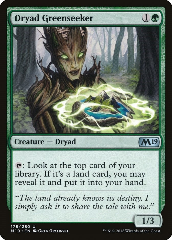 Image for Dryad Greenseeker (178) - Magic: The Gathering